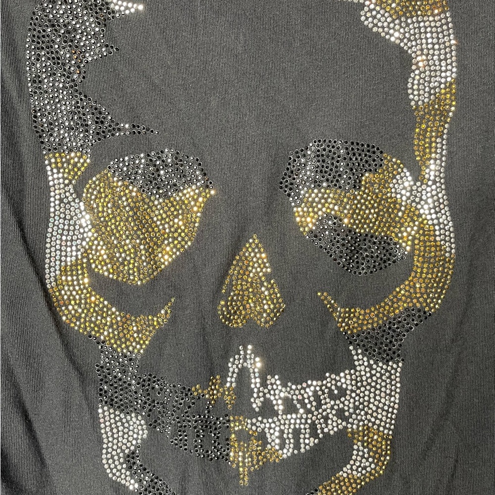 Zadig & Voltaire Tunisien MC Skull Camo Strass